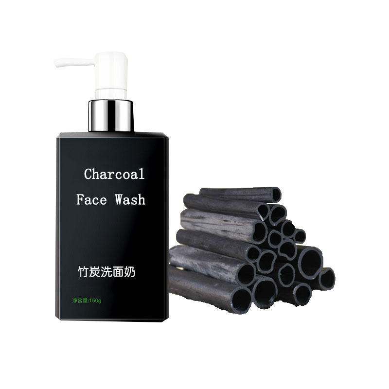 OEM/OEM Wholesale Deep cleansing moisturizing Oil control Bamboo charcoal Cleanser face wash For men