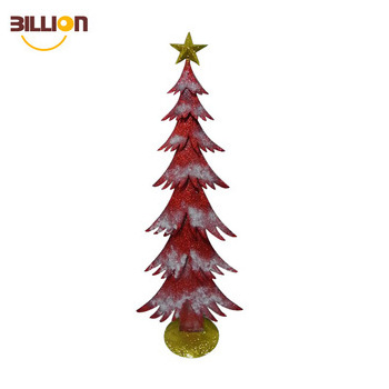 2022 Christmas Hot Sale Customized Outdoor Decoration Christmas Tree Metal Crafts