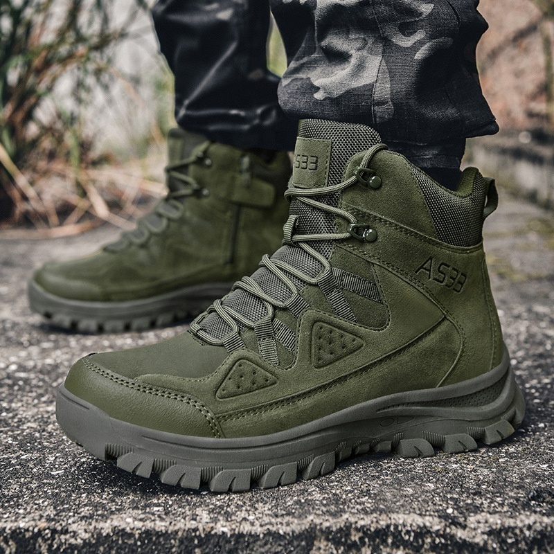 Comfort hard-wear PU+rubber outsole coyote color combat boots original Belleville steel toe available tactical boots