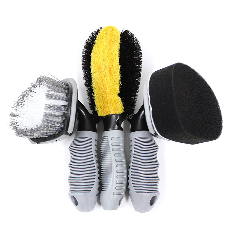 car care wheel detailing soft cleaning detail interior wash short handle brushes set car wheel washer tire cleaning kit for cars