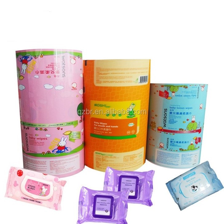 BOOREFactory Supply Custom Printed Food Grade Flexible Plastic Packaging Film Rolls High Quality Lamination