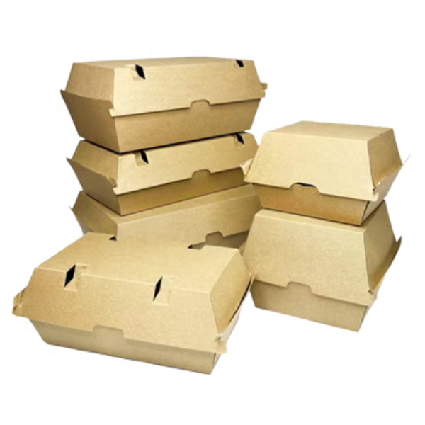 custom reusable burger and fries box chicken wing packaging take out boxes with logo