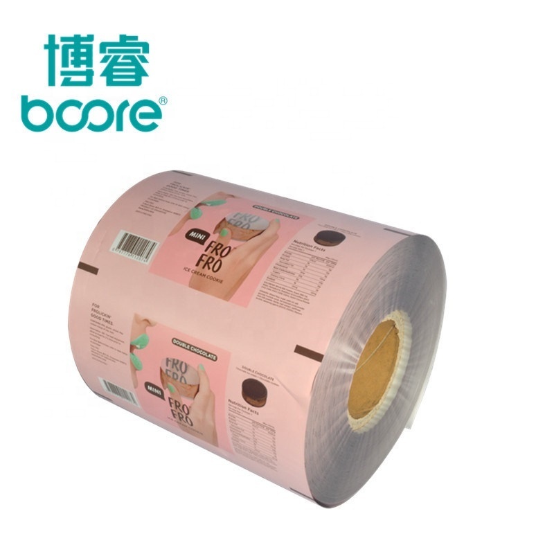 China Supplier Custom Print Automatic Packing Flexible Food Package Materials Roll Roll Film