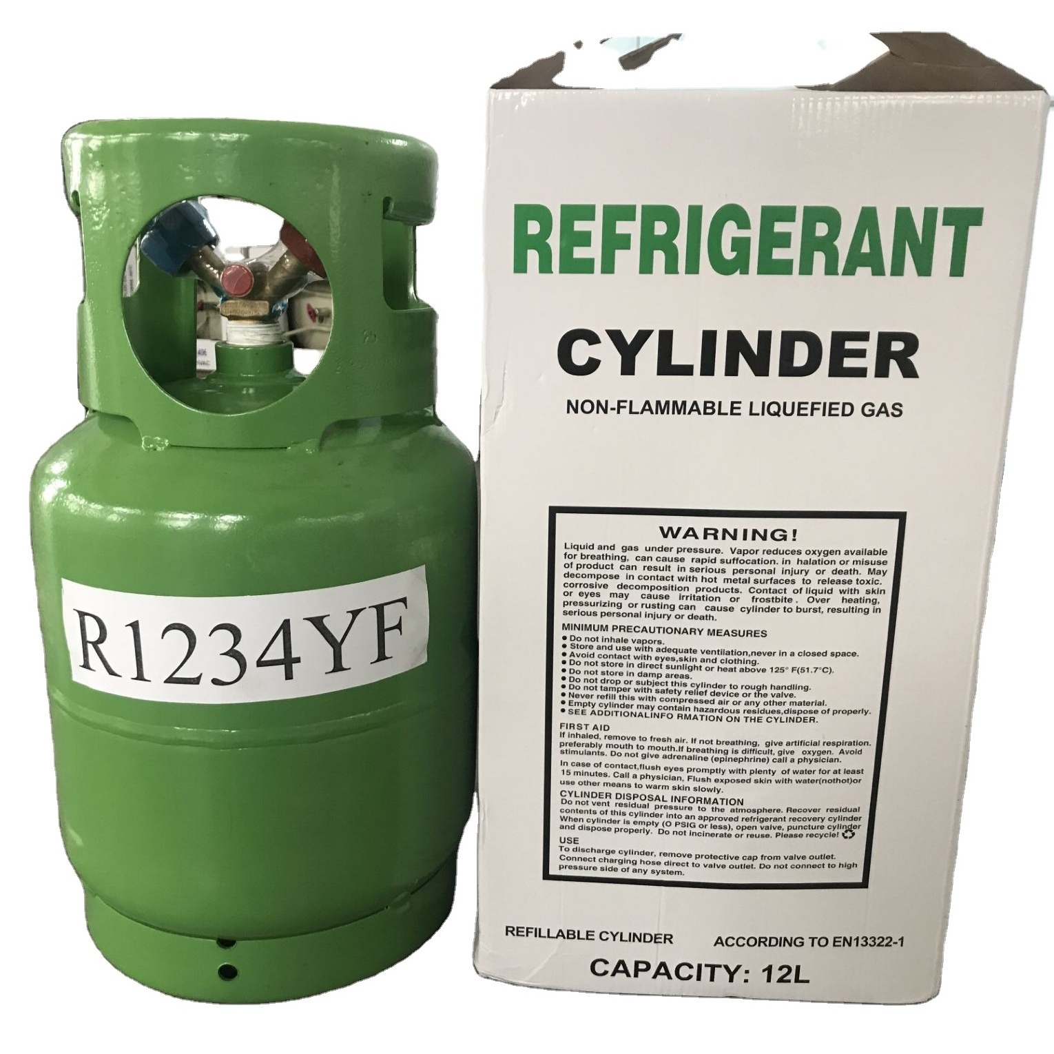 R1234yf Car Refrigerant Gas 134a Alkene & Derivatives Household Refrigerant air Condition