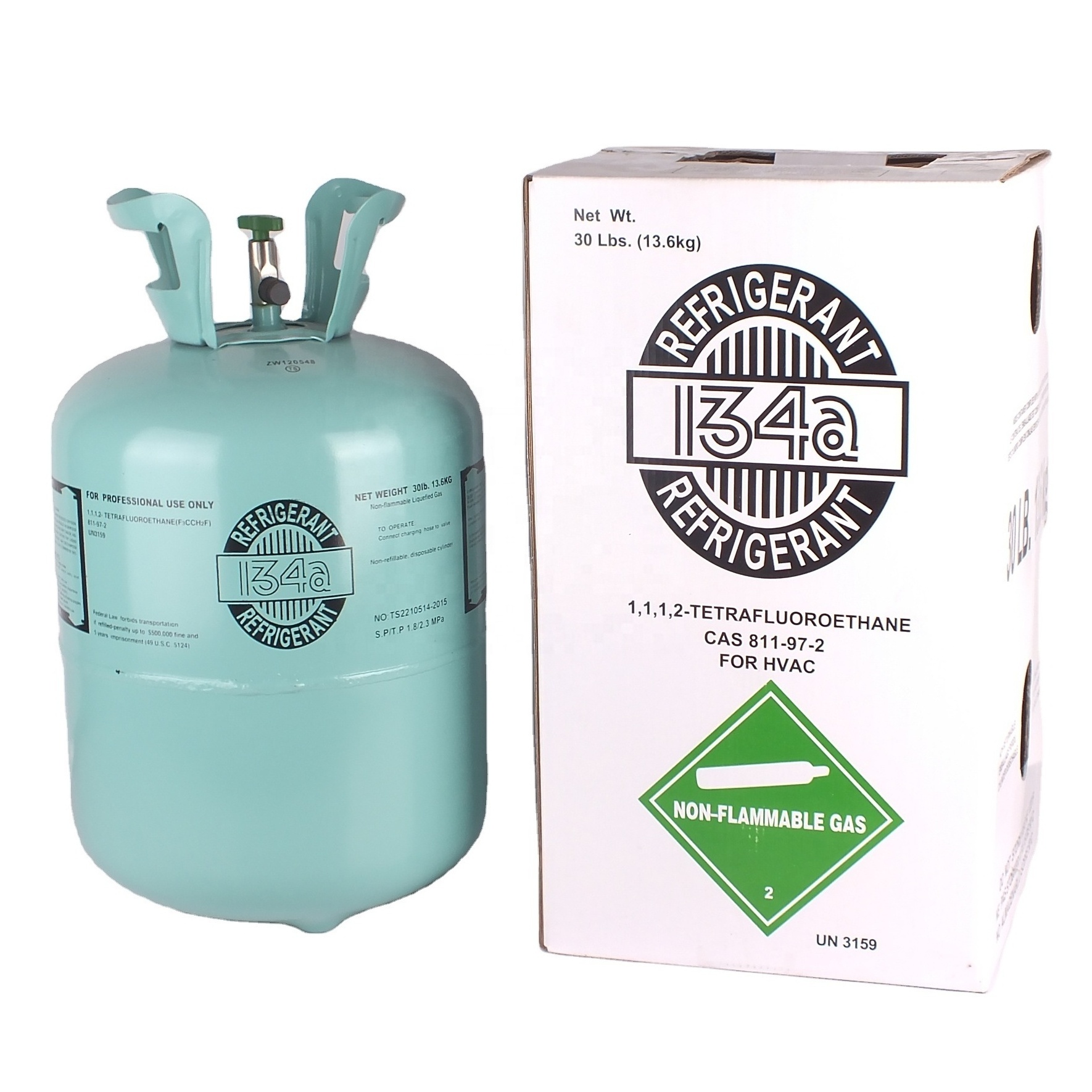 Gas Refrigerant R134a Coolant Auto Air Conditioning Gas R134a