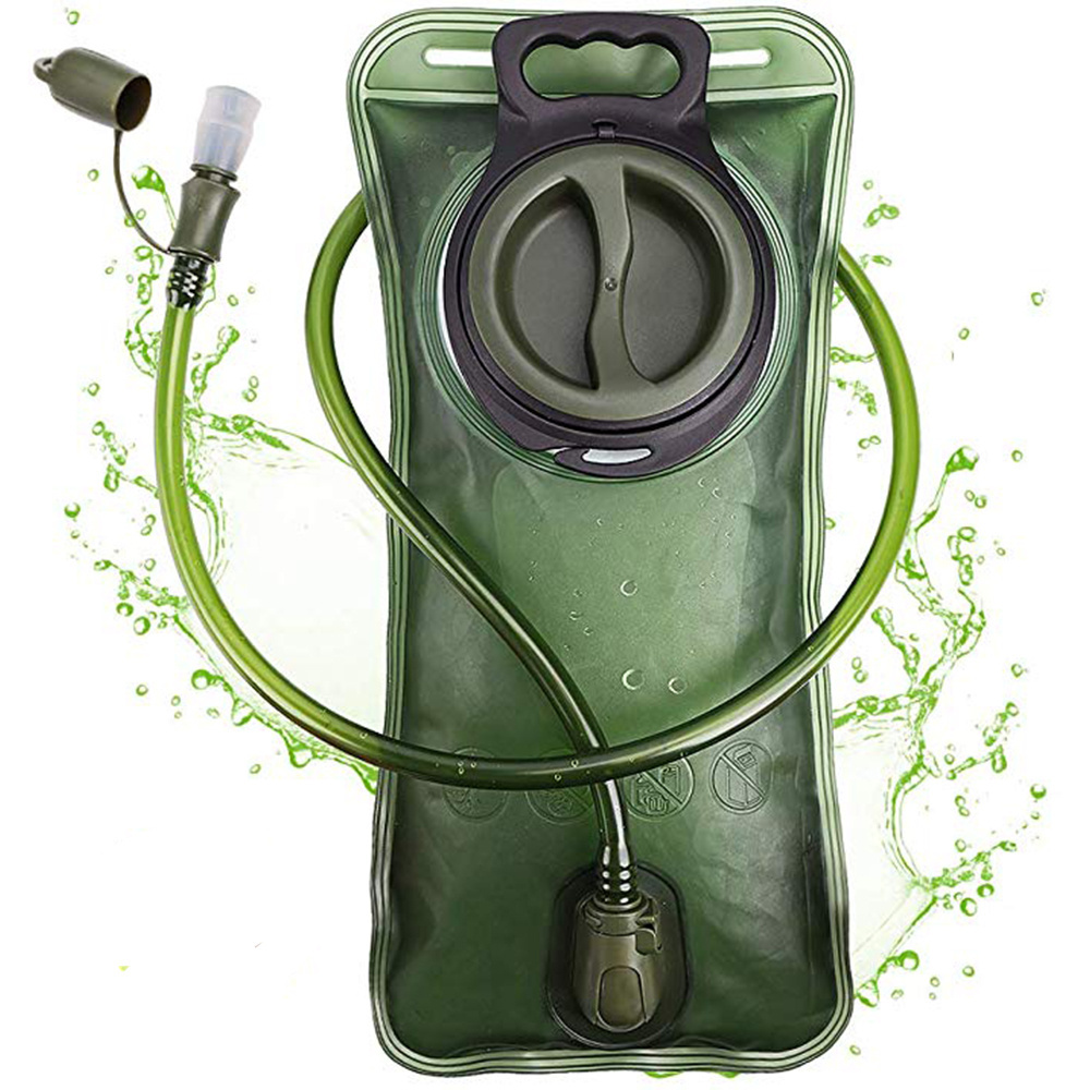 Customized 1.5L 2L 3Liter TPU  Hot Sale Eco-Friendly Hydration Bladder Collapsible Leak proof water bladder