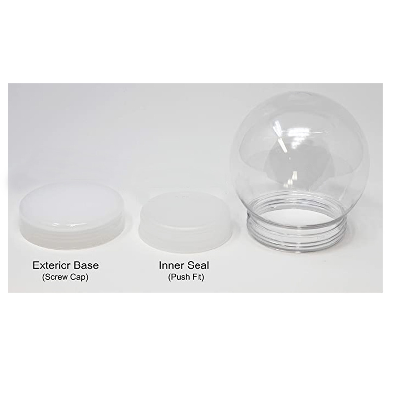 100 mm diameter clear plastic water Globe DIY Make Your Own 4