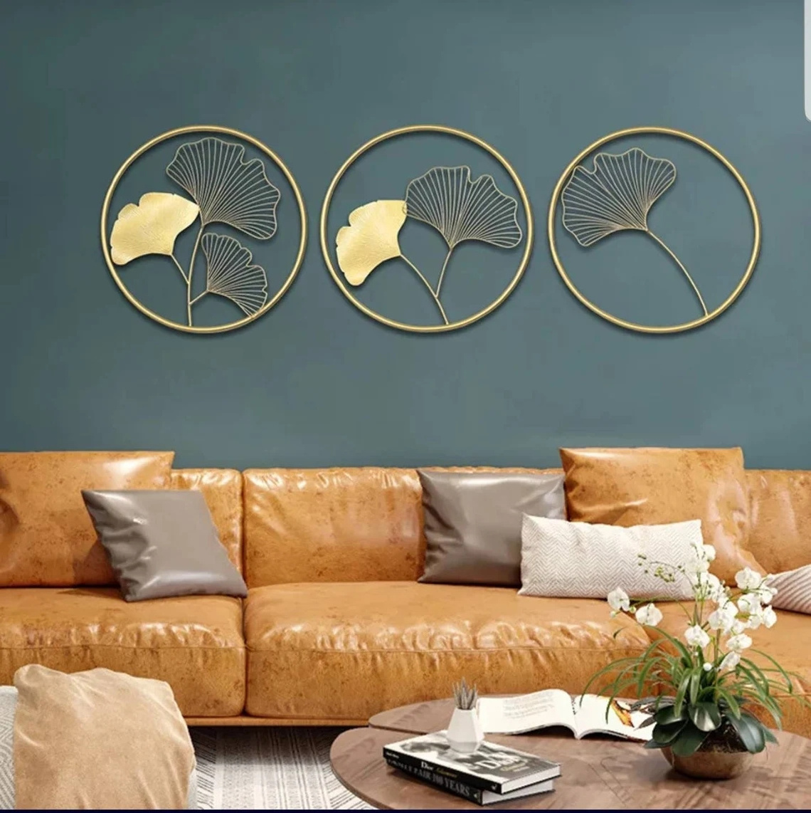 Gold Metal Wall Decor, 24