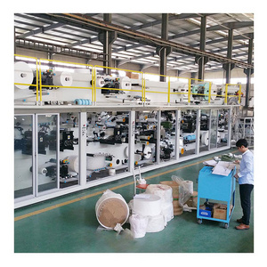 Baby Diaper Making Machine for Pampering Diapers and Small Nappy Cotton Core Machine Diaper Production Line