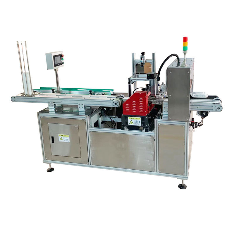 Full automatic wet wipe making machinery production line automatic baby wipes stickers cover lid machine