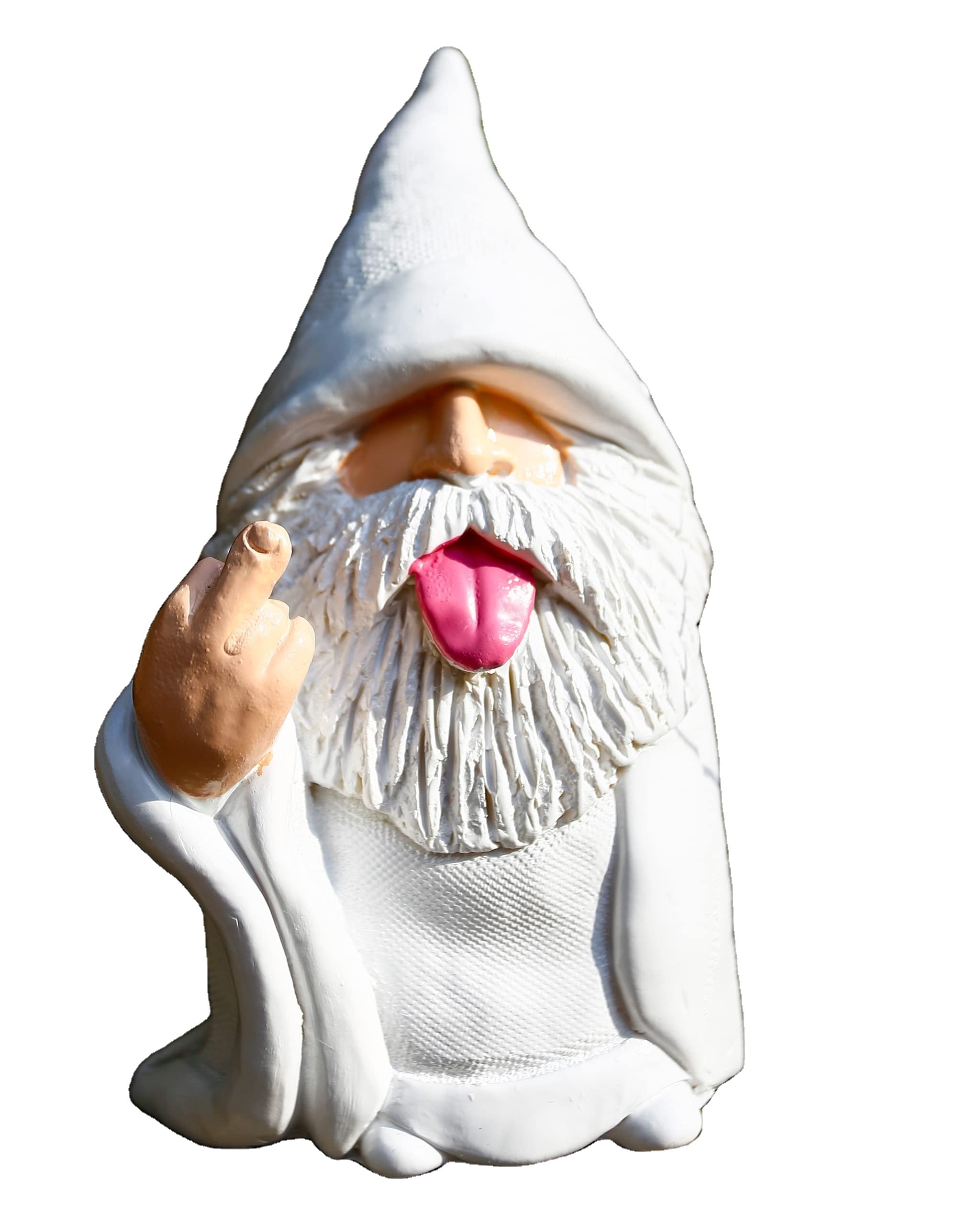 Housewarming Garden Patio Gift Naughty Resin Gnome Statue for Lawn Yard Ornaments