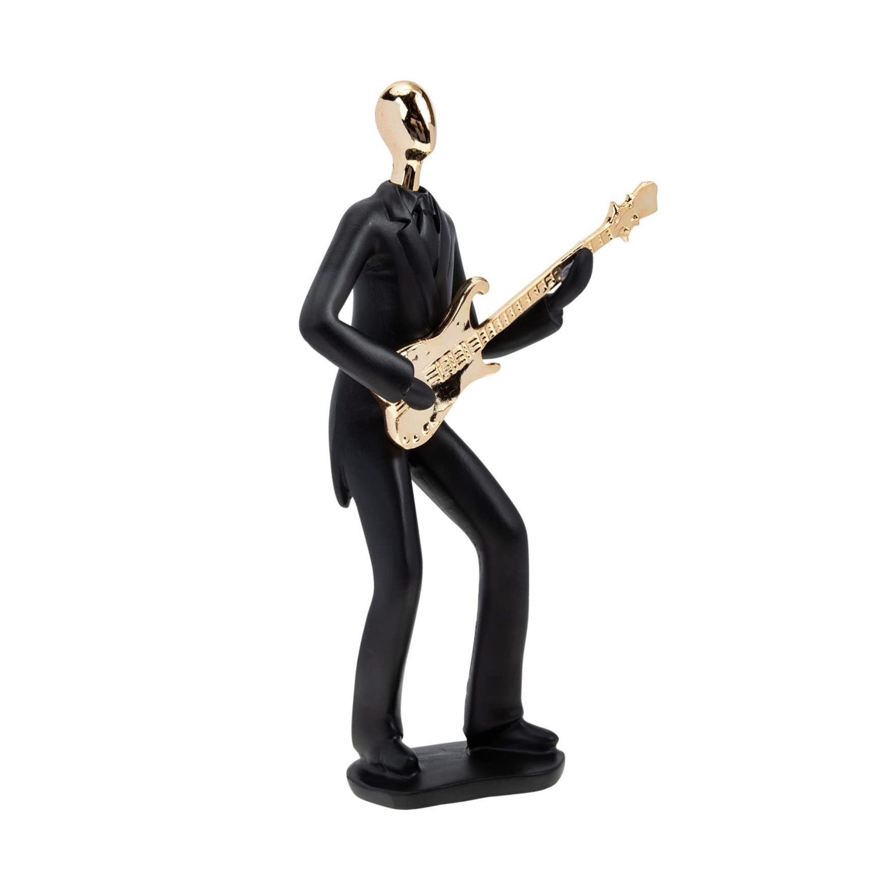 Resin Band Ornament Trophy Modern Abstract Home Decor Guitarist Musical Instrument Model Souvenir Adornment Figure