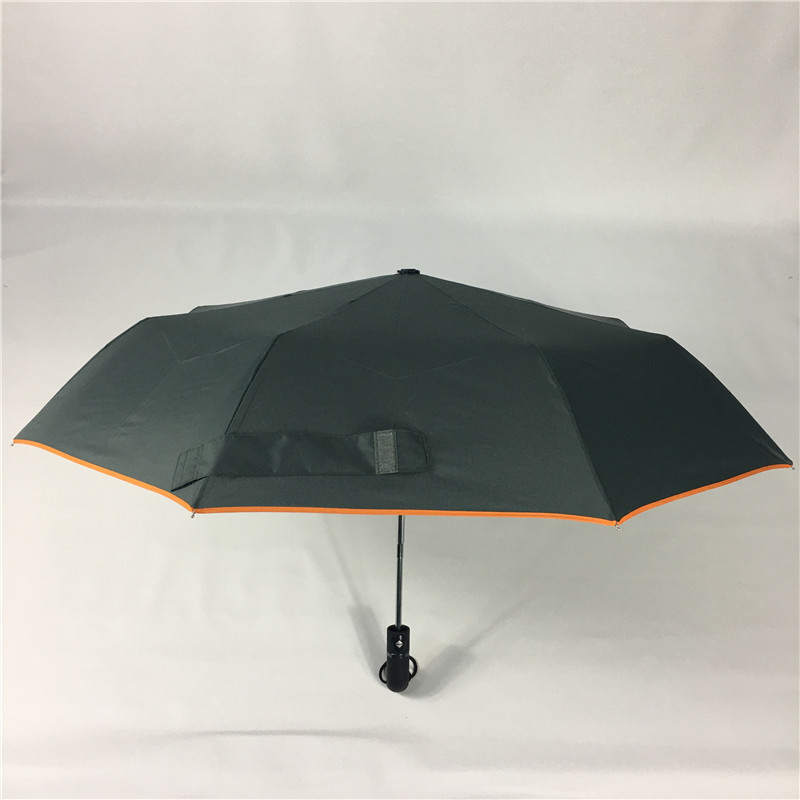 Customized  Windproof Compact  Automatic Open and Close Folding umbrella