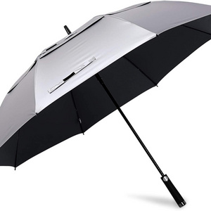 customized supplier big windproof best quality fiberglass golf umbrella