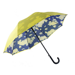 automatic open wind and rain resistant stick umbrella