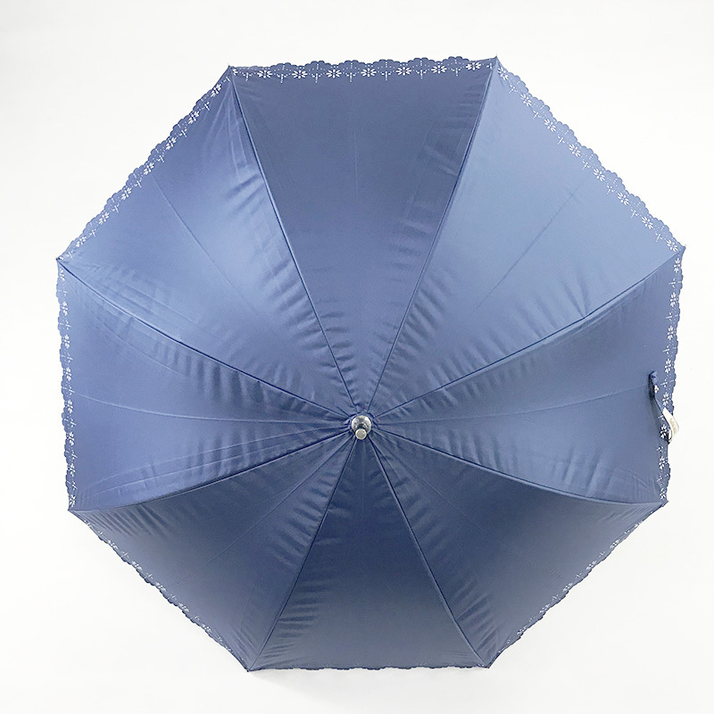 2023 Innovative Bamboo handle  advanced texture Parasol wooden uv sun umbrella Gift umbrella  Ladies Umbrella