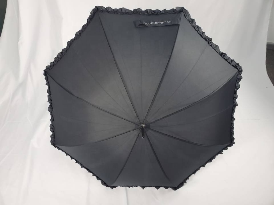 High quality elegant bamboo handle women umbrella  for Japan and Korea market