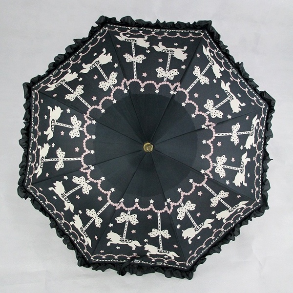 unique pagoda umbrella sun umbrella with lace design easy carry umbrella for girls