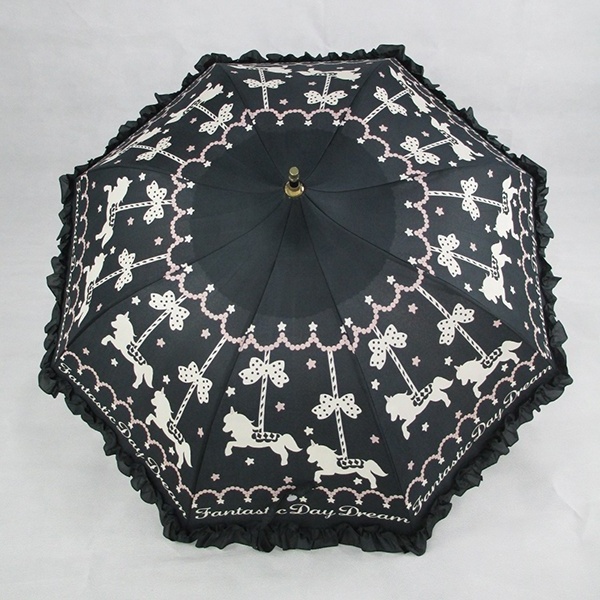 unique pagoda umbrella sun umbrella with lace design easy carry umbrella for girls