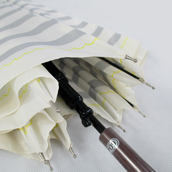 OEM high quality custom lady's umbrella automatic straight umbrella