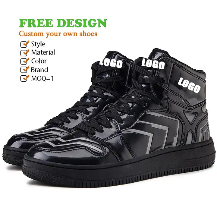 Wholesale OEM Low Moq Shoes Maker Manufacturer Custom Classic High Top shoe J 1 Basketball Style for men casual shoes