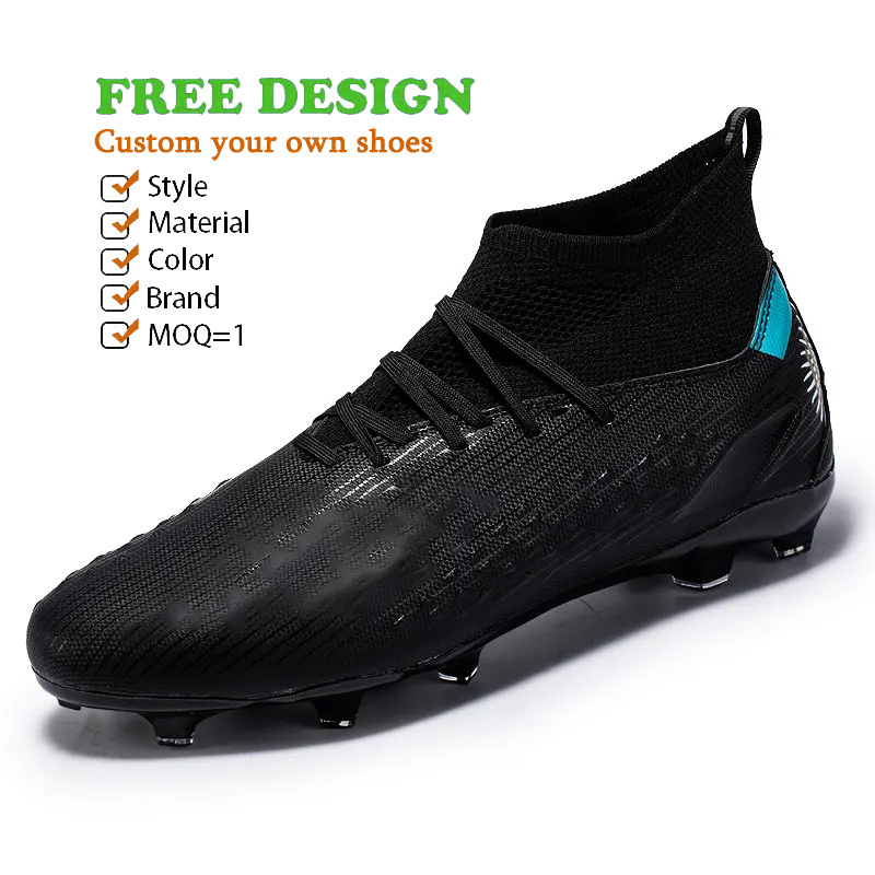 Original Custom Famous Brand futsal Cleats Indoor Outdoor FG TF Football Boots Stars Wholesale Waterproof Messi Soccer Shoes