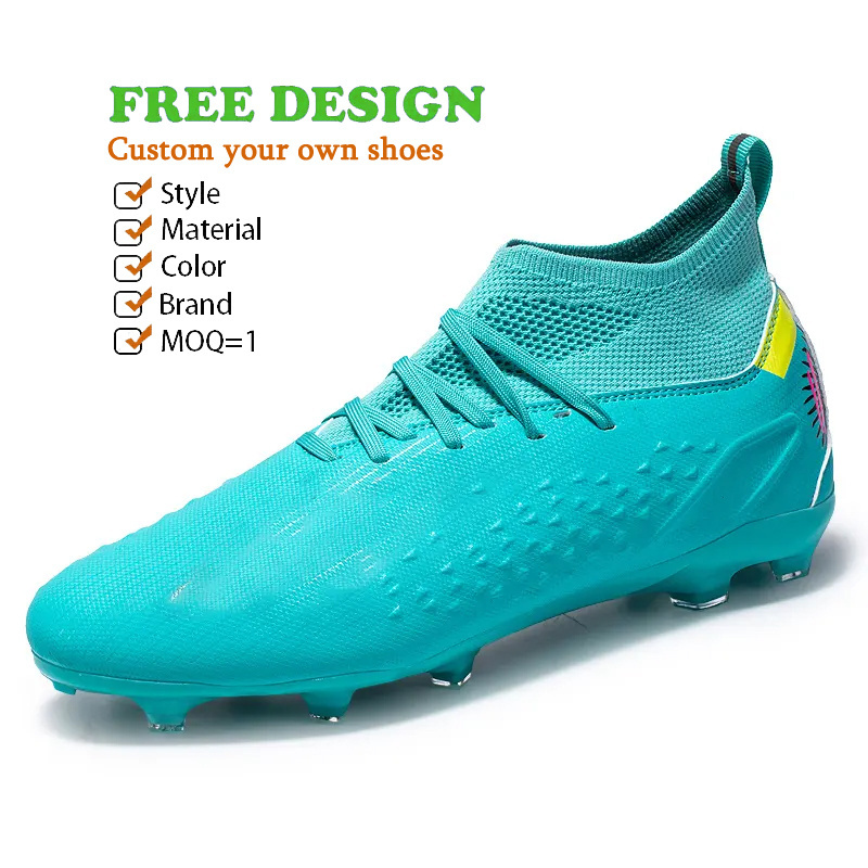 Original Custom Famous Brand futsal Cleats Indoor Outdoor FG TF Football Boots Stars Wholesale Waterproof Messi Soccer Shoes