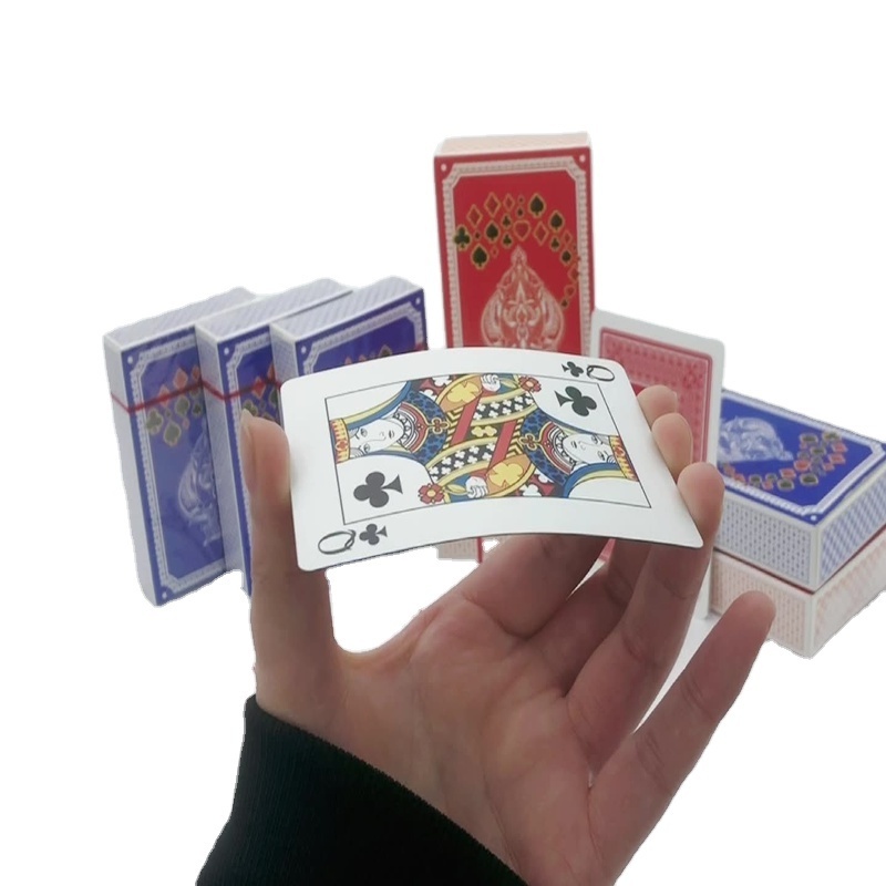 13.56Mhz Personalized TemperProof RFID Playing Card Table Elastic Poker Chip Custom NFC Poker Cards