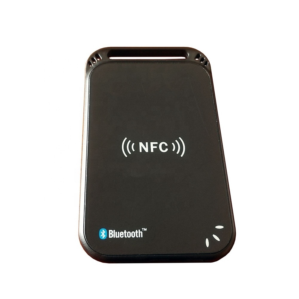 Portable Bluetooth RFID Reader ISO14443A 1356mhz RFID NFC Bluetooth Reader