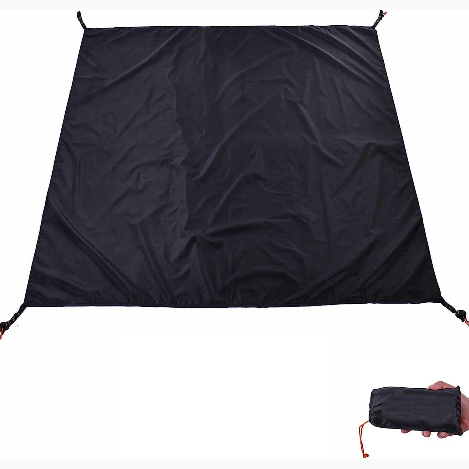 Waterproof Camping Tarp Heavy Duty Rainfly Tarp Floor Saver Ultralight Ground Sheet Mat for Hiking Backpacking Hammock Beach