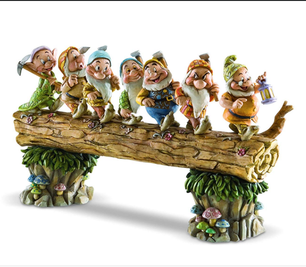 Custom Resin garden seven dwarfs statues