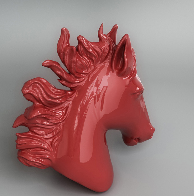 Polyresin Decorative Horse Head