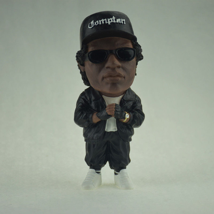 5.5inch eazy e compton resin figurine hip hop statue