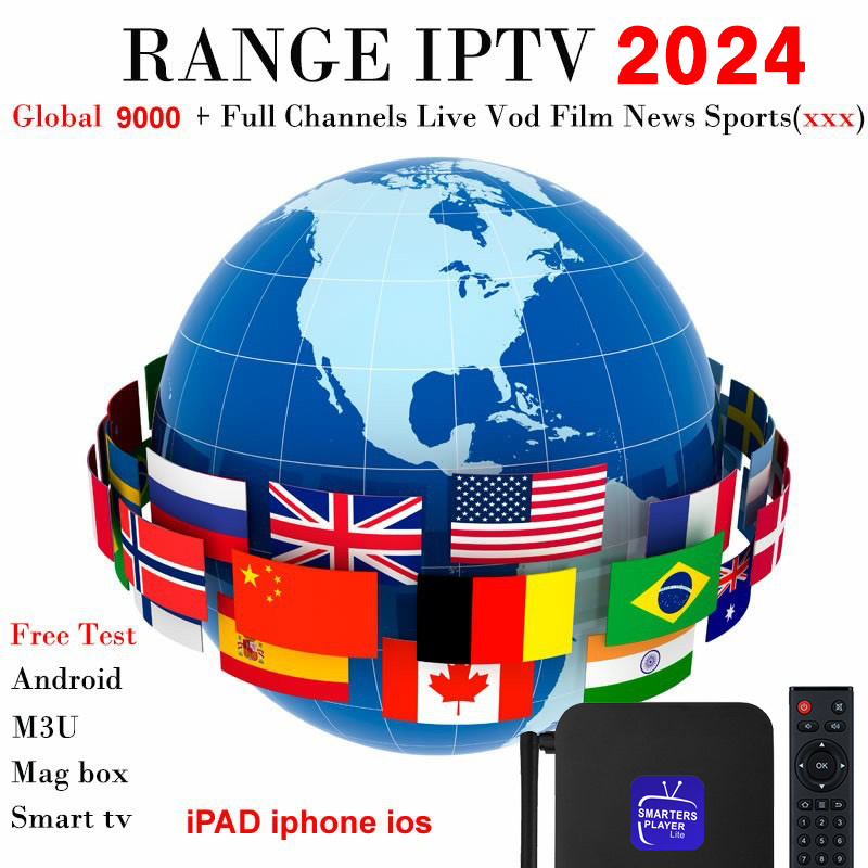 Free Test IPTV 4K HD Media Player on Android Box with Smart TV and Smartphone for18+ XXX Adult channel of IPTV