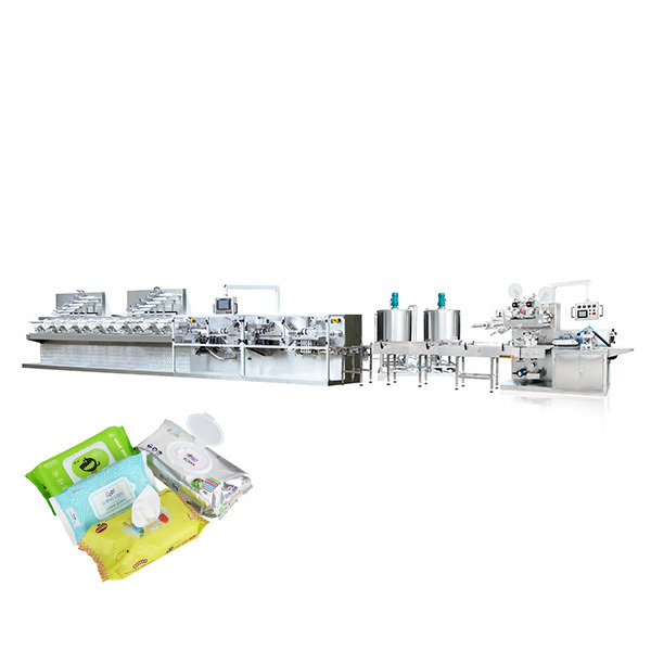 DLF-4800-24 High-speed wet wipes folding Paper Cutting Machine