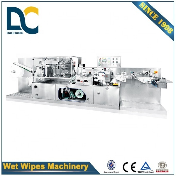 DC-200 Single wet wipes machinery wet wipes machine