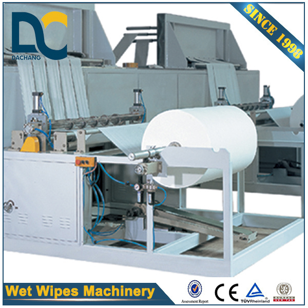 DLF-4800-24 High-speed wet wipes folding Paper Cutting Machine