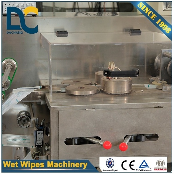 DC-200 Single wet wipes machinery wet wipes machine