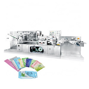 DC-200 Full Auto wet wipes machine wet wipes making machine with Paper aluminum composite film