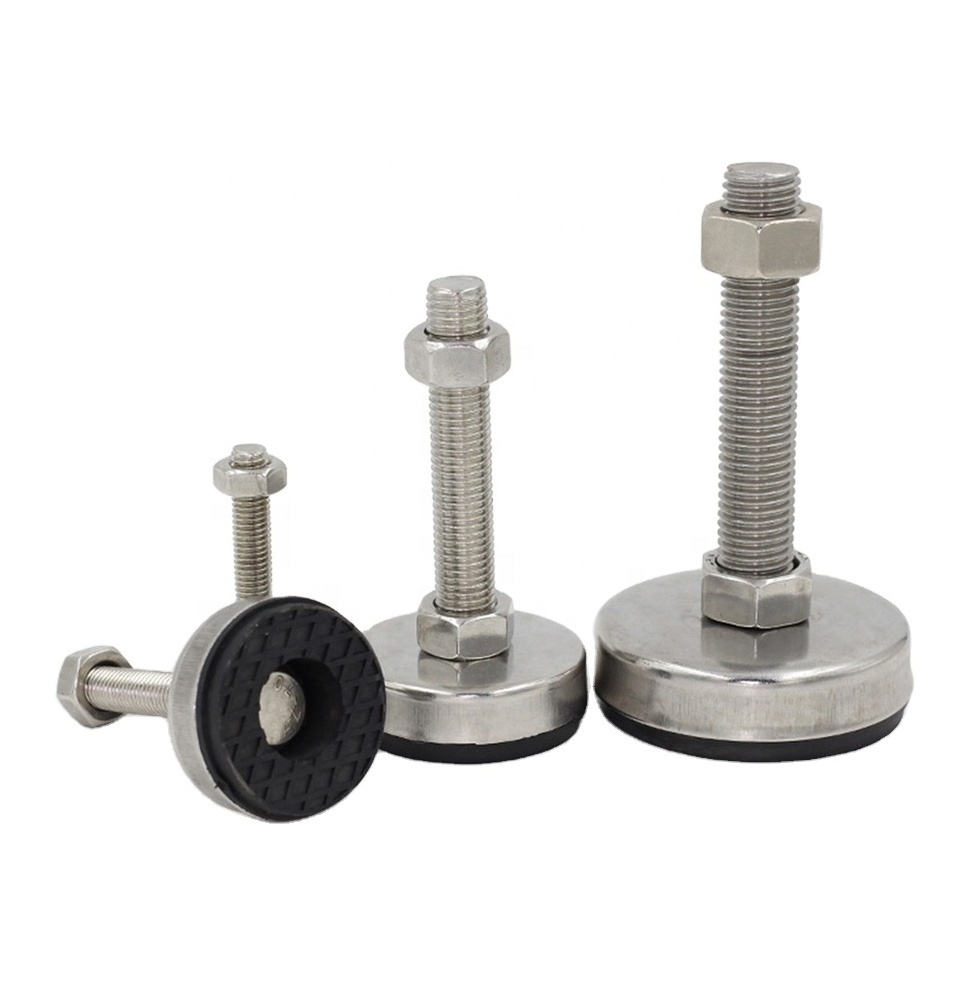 Dlpo M8X80mm Adjustable Screw Furniture Support Legs Universal Hooves Fixed Anchor Cup for Machine