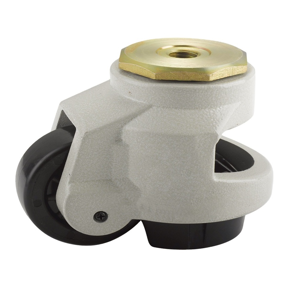 DLPO Rubber Level Adjustment Equipment Furniture Leveling Roller Master Foma Wheel Cart Caster