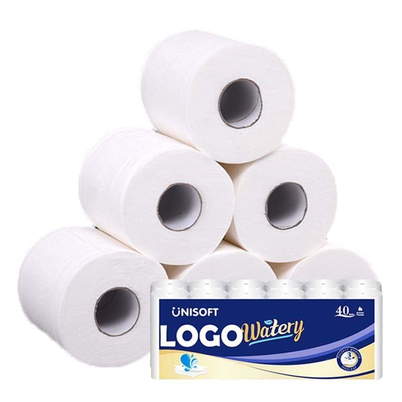 Factory Toliet Paper Oem Tissue Paper Private Label Rolls Jumbo Roll Turkey Wc Paper