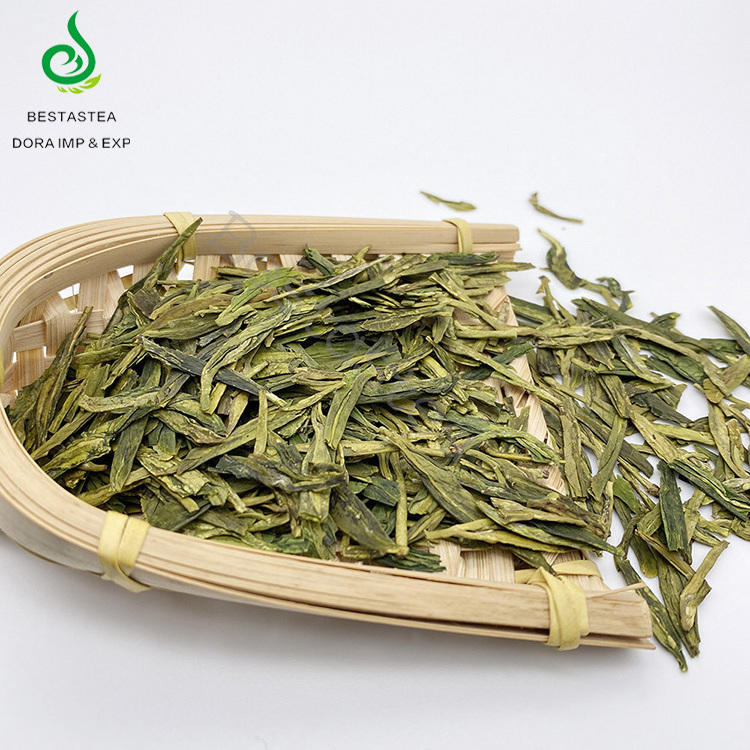 Factory Wholesale price USDA Organic longjing harga teh longjing dragon well green tea