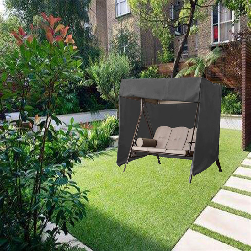 Outdoor hanging chair garden swing chair covers dust proof waterproof swing chair covers patio furniture cover