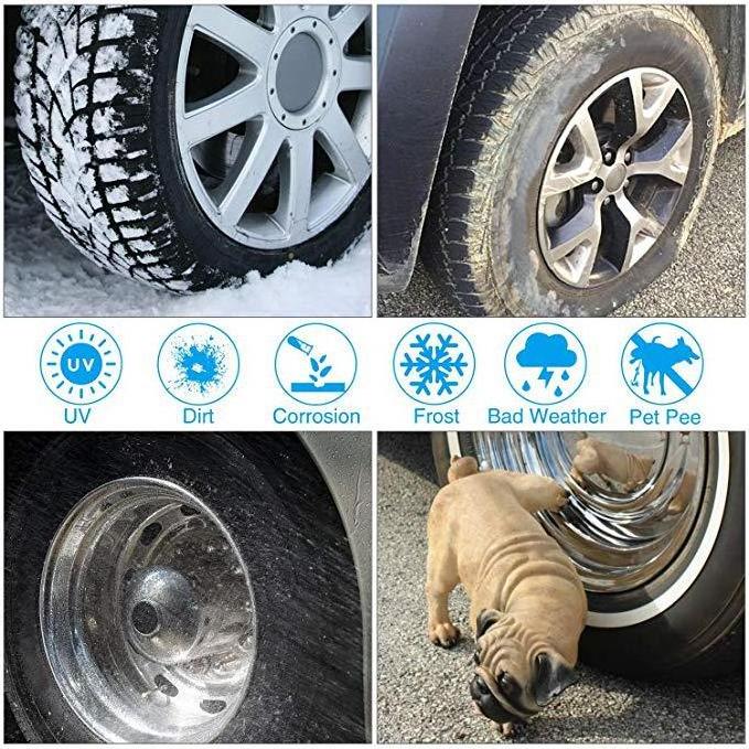 Pvc And Cotton Waterproof Uv Protection Dust Cover Different Sizes Rv Spare Tire Covers Waterproof Tire Bag