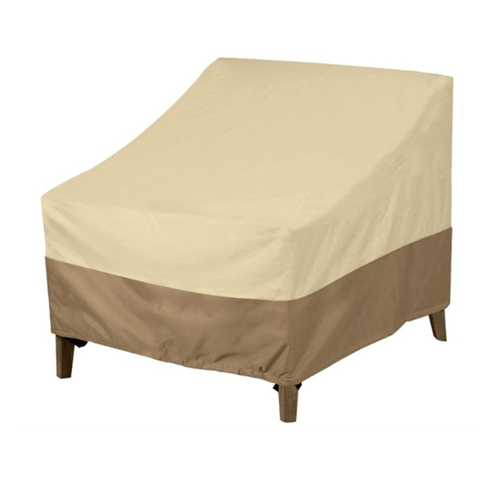 Outdoor single waterproof sofa cover garden garden sun protection furniture dust protection table and chair cover