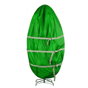 Outdoor furniture cover Christmas tree dust cover Waterproof Oxford cloth storage bag Christmas tree storage bag