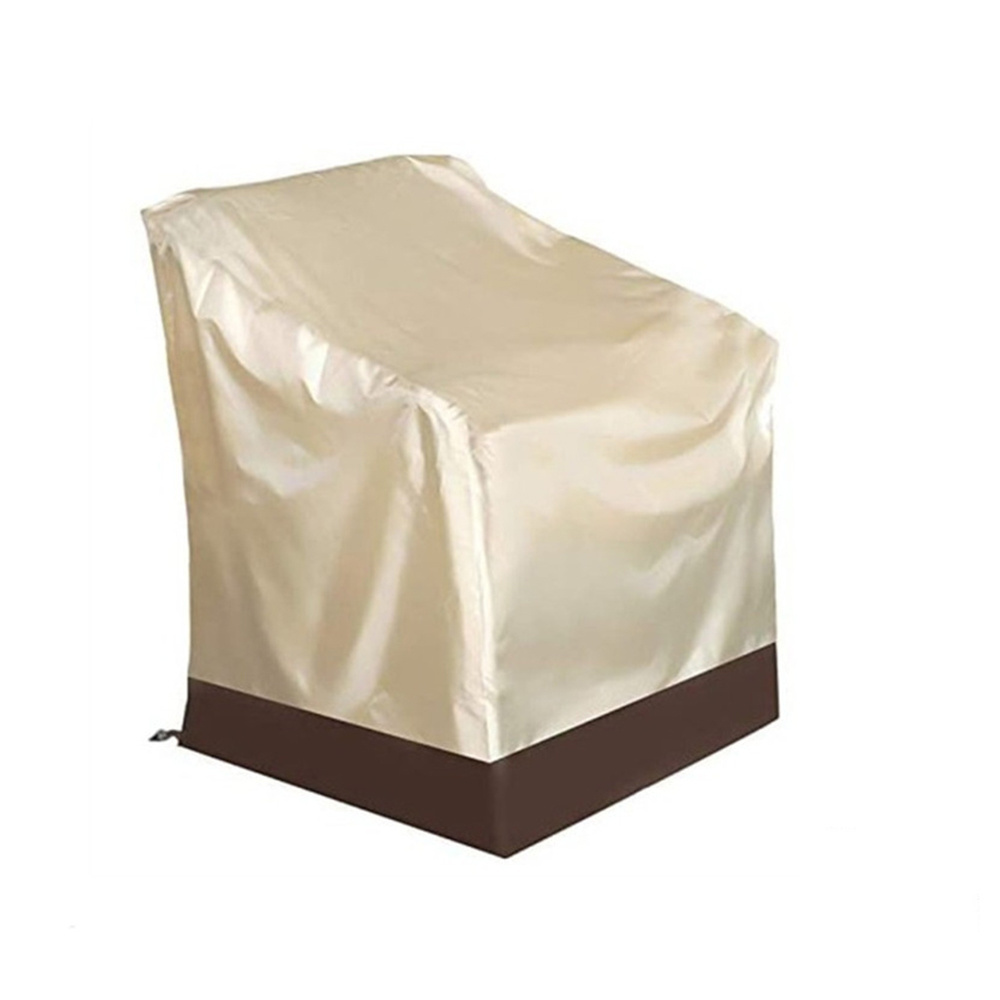 Outdoor single waterproof sofa cover garden garden sun protection furniture dust protection table and chair cover