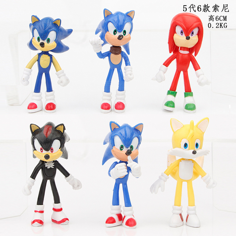 Hot selling Sonniec Cartoon Collection Toys pvc Statue Anime Figures with Box for kids gift