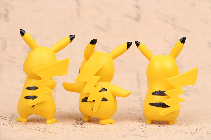 Cute Sleeping Pokemoned Figures Toys Action Figures PVC Model Anime Figures Model Dolls Cake decorations Toy for kids